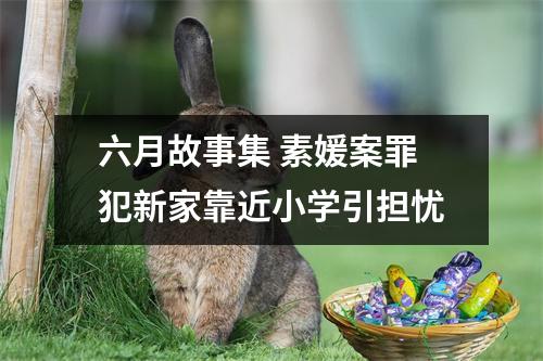 六月故事集 素媛案罪犯新家靠近小学引担忧