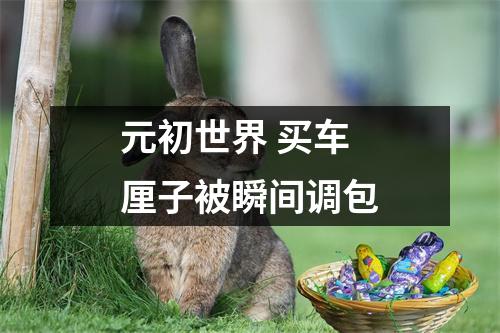 元初世界 买车厘子被瞬间调包