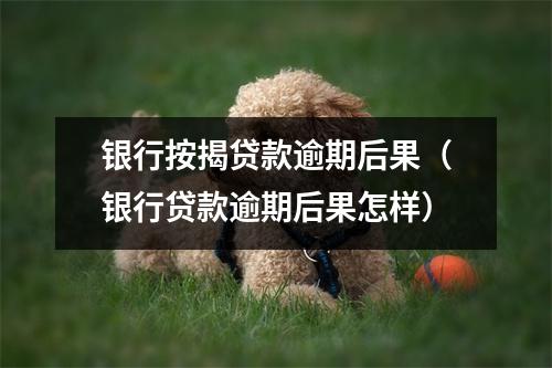 银行按揭贷款逾期后果（银行贷款逾期后果怎样）