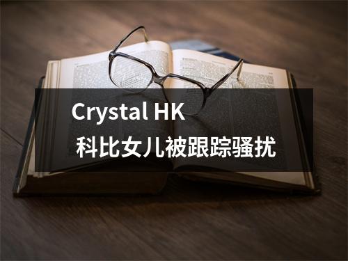 Crystal HK 科比女儿被跟踪骚扰