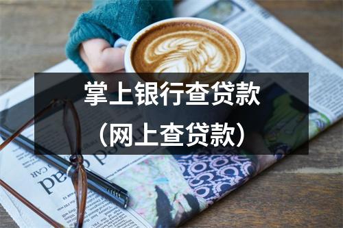 掌上银行查贷款（网上查贷款）
