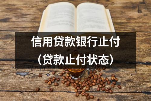 信用贷款银行止付（贷款止付状态）