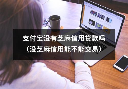 支付宝没有芝麻信用贷款吗（没芝麻信用能不能交易）