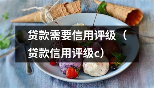 贷款需要信用评级（贷款信用评级c）
