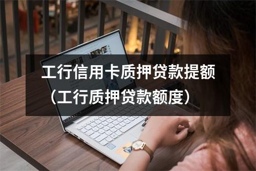 工行信用卡质押贷款提额(工行质押贷款额度)