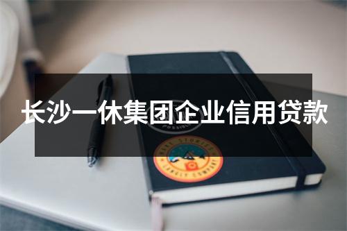 长沙一休集团企业信用贷款