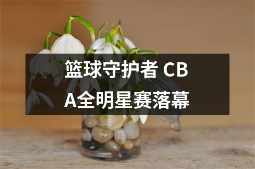 篮球守护者 CBA全明星赛落幕