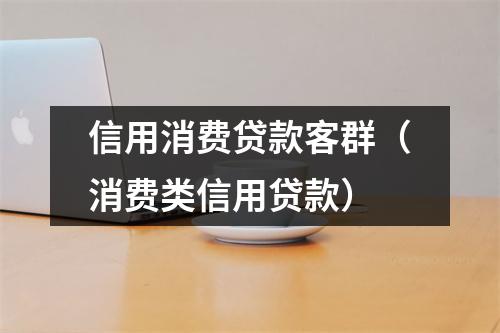 信用消费贷款客群（消费类信用贷款）