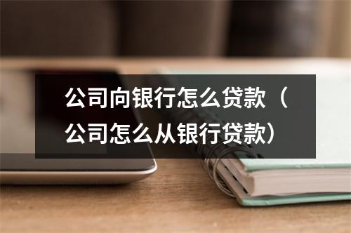 公司向银行怎么贷款（公司怎么从银行贷款）
