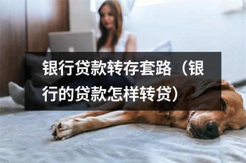 银行贷款转存套路（银行的贷款怎样转贷）