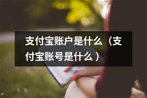 支付宝账户是什么（支付宝账号是什么 ）