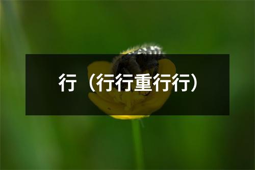 行（行行重行行）