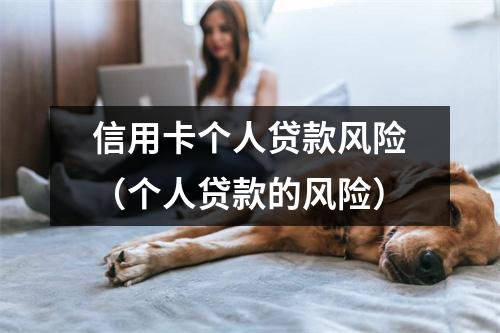 信用卡个人贷款风险（个人贷款的风险）