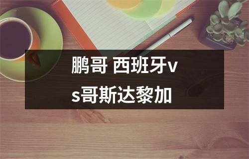 鹏哥 西班牙vs哥斯达黎加