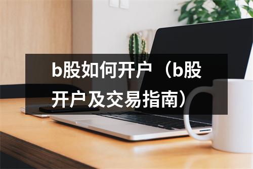 b股如何开户（b股开户及交易指南）