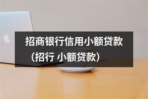 招商银行信用小额贷款（招行 小额贷款）