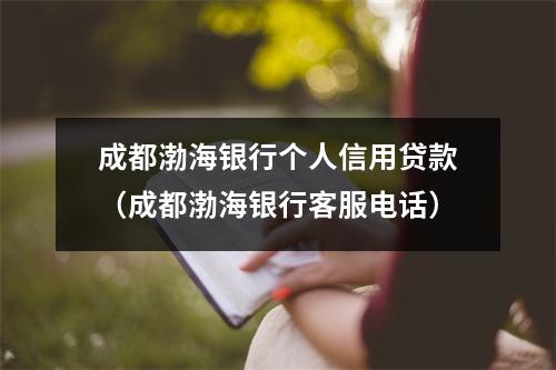 成都渤海银行个人信用贷款（成都渤海银行客服电话）