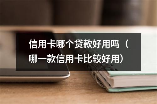 信用卡哪个贷款好用吗（哪一款信用卡比较好用）