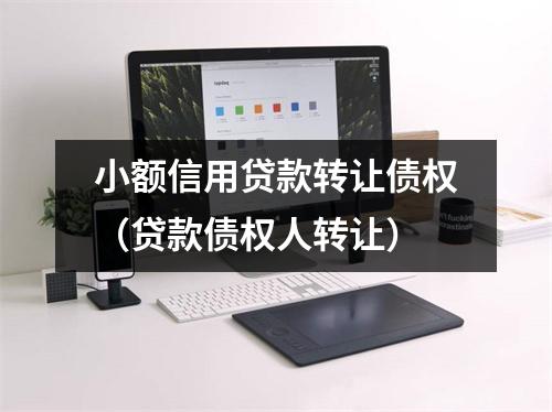 小额信用贷款转让债权(贷款债权人转让)
