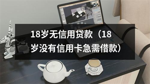 18岁无信用贷款（18岁没有信用卡急需借款）