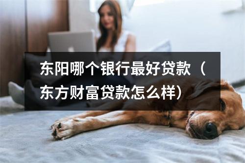 东阳哪个银行最好贷款（东方财富贷款怎么样）