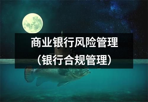 商业银行风险管理（银行合规管理）