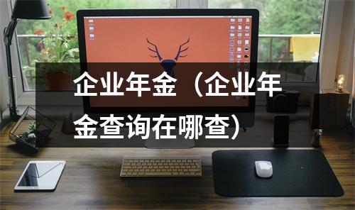 企业年金（企业年金查询在哪查）