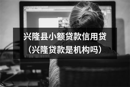 兴隆县小额贷款信用贷（兴隆贷款是机构吗）