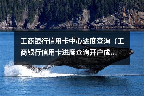 工商银行信用卡中心进度查询(工商银行信用卡进度查询开户成功什么意思)