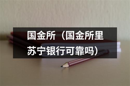 国金所（国金所里苏宁银行可靠吗）
