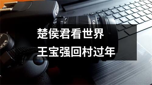 楚侯君看世界 王宝强回村过年