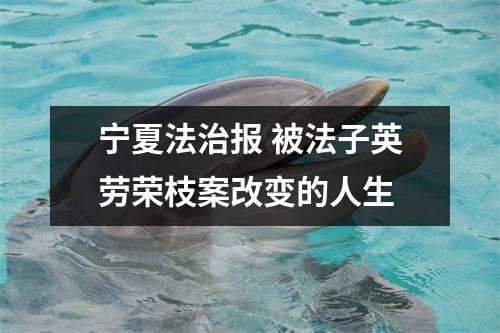 宁夏法治报 被法子英劳荣枝案改变的人生