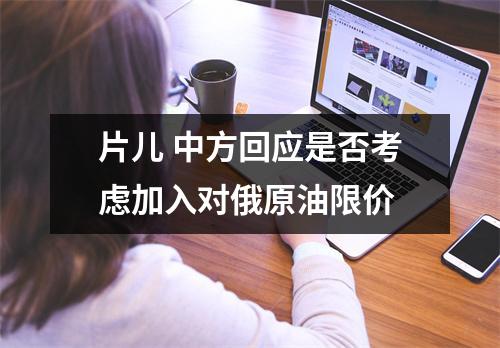 片儿 中方回应是否考虑加入对俄原油限价