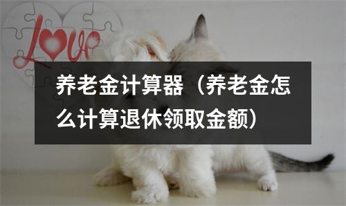 养老金计算器（养老金怎么计算退休领取金额）