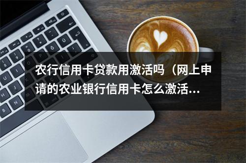 农行信用卡贷款用激活吗（网上申请的农业银行信用卡怎么激活）