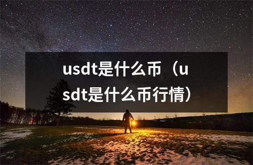 usdt是什么币（usdt是什么币行情）