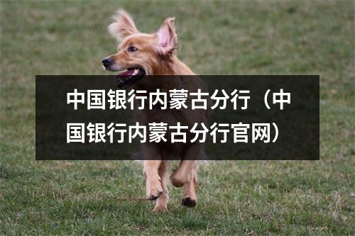 中国银行内蒙古分行（中国银行内蒙古分行官网）