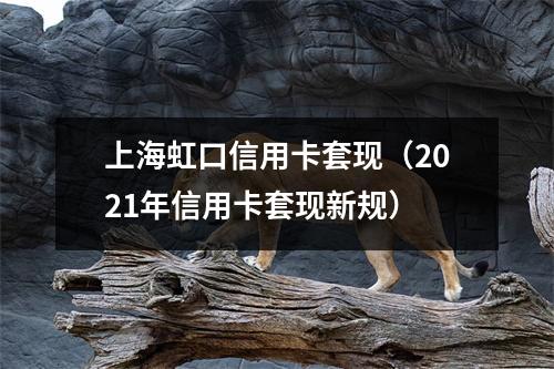 上海虹口信用卡套现（2021年信用卡套现新规）