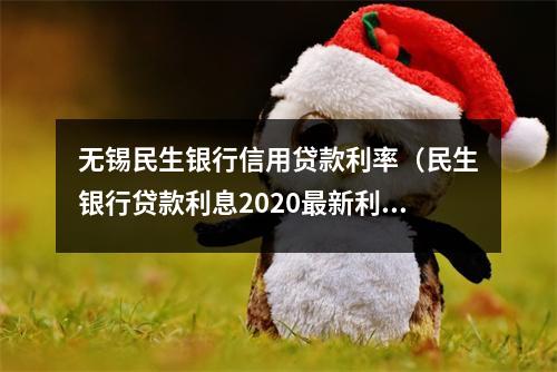 无锡民生银行信用贷款利率（民生银行贷款利息2020最新利率）