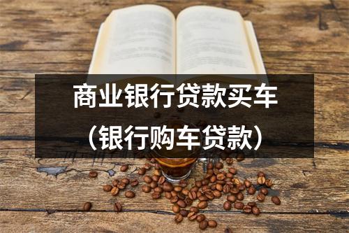 商业银行贷款买车（银行购车贷款）