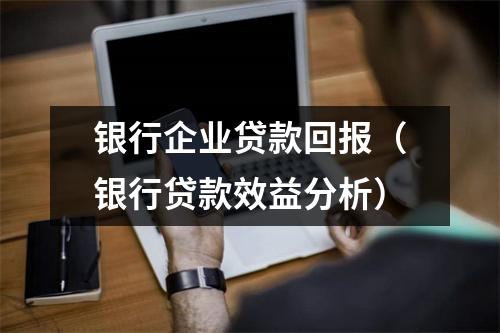银行企业贷款回报（银行贷款效益分析）