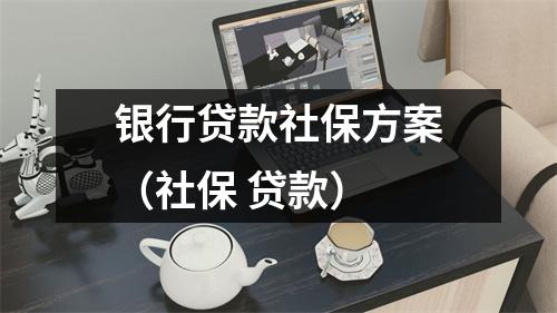 银行贷款社保方案（社保 贷款）