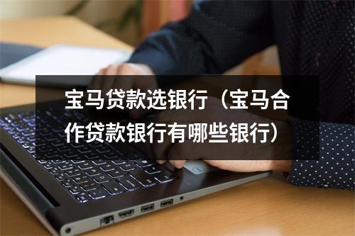 宝马贷款选银行（宝马合作贷款银行有哪些银行）