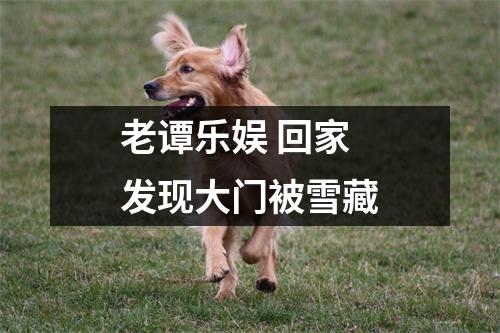 老谭乐娱 回家发现大门被雪藏