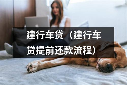 建行车贷（建行车贷提前还款流程）