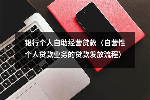银行个人自助经营贷款（自营性个人贷款业务的贷款发放流程）