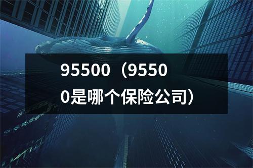 95500(95500是哪个保险公司)