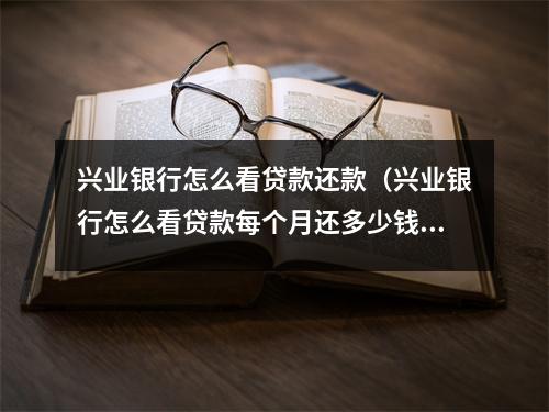 兴业银行怎么看贷款还款（兴业银行怎么看贷款每个月还多少钱）