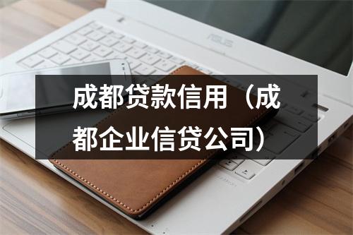 成都贷款信用(成都企业信贷公司)