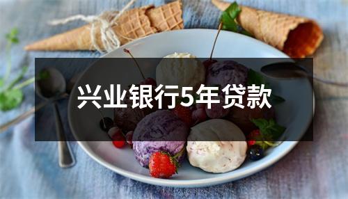 兴业银行5年贷款